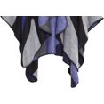 thumbnail image 4 of Foulard Poncho Châle Imprimé Fleur Rétro pour Femmes (Série 19-Bleu Royal), 4 of 6