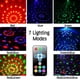 thumbnail image 2 of Stage Light, 3 Colors Party Bulb 5w Led 7 Rgb Voice Control Mini Crystal Ball Projector, 2 of 3