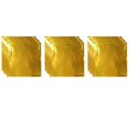 thumbnail image 3 of Paper Truffle Wrappers Golden Aluminium Foil Square Gift Package Food Wrapper For Bakery Party 8x8cm Wrapping 400Pcs, 3 of 3