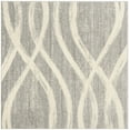 thumbnail image 2 of Safavieh Adirondack Isidor Geometric Swirls Area Rug, Gray/Cream, 3' x 3' Square, 2 of 12