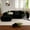 Black(Corduroy Fabric), variant on Vcatnet 106'' Modular Sectional Sofa Couch Sherpa L Shaped Modern Minimalist Couches for Living Room, Green