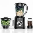 thumbnail image 1 of LINKChef Smoothie Blender 57oz Food Processor Combo with Powerful Chopper Grinder, 1 of 12