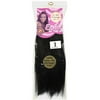 Envy Hair Collection Silky Straight Weave Hair Extension, 1 Jet Black