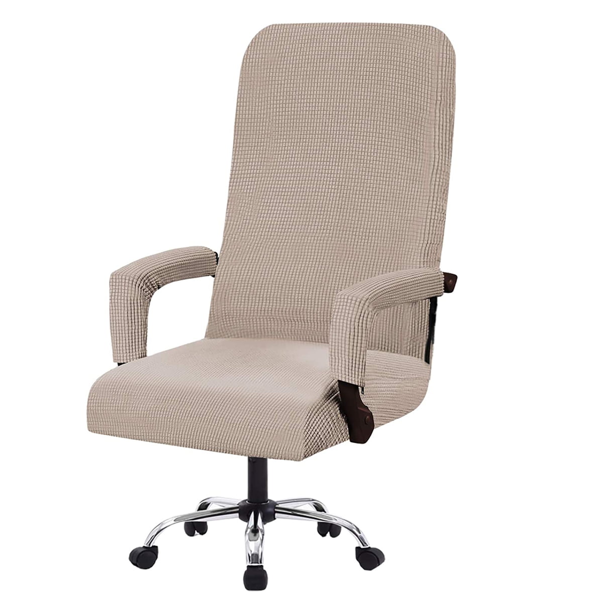 Swivel Computer Chair Cover Stretch Office Chair Protector Seat Cover Easy Clean 