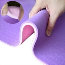 Yoga Mat Non Slip, 1/3 Thick Exercise Mats 8mm TPE Non-Slip Extra Thick High-Density Eco Friendly for Yoga Workout Pilates Yoga Mats for Women Men