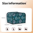 thumbnail image 5 of Lsque whiter Snowflake balloons Print 4 Slice Toaster Cover , Kitchen Appliance Dustproof Protector , Toaster Protector Dustproof Kitchen Appliance Cover, 5 of 7