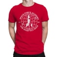 thumbnail image 2 of Space Force Academy Rocket Emblem Men's T-shirt, 2 of 3