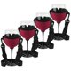 thumbnail image 2 of 12PCS Portable Wine Glass Holder Strap Wine Sling Yoke Glass Holder Support Neck Strap for Birthday Cocktail Tools B, 2 of 4