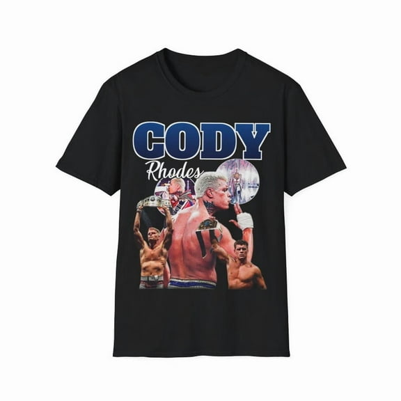 WWE Cody Rhodes 90s Vintage Bootleg T-Shirt