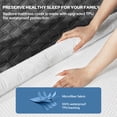 thumbnail image 4 of BEDLORE Waterproof Mattress Protector Queen Size, Mattress Cover with Deep Pocket Fitted 6"-18", Noiseless and Soft (Gray), 4 of 10