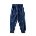 thumbnail image 6 of WOLLED Boy's Active Athletic Pants Kids Toddler Silk Quick-Drying Sweatpants Casual Jogger 5-14T Teen Casual Silk Long Pants, 6 of 9