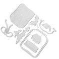 thumbnail image 1 of unbranded De Acero Carbono Para Manualidades DIY Uso En Álbumes Y Tarjetas Color Plateado, 1 of 8