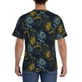 thumbnail image 2 of Rocae Sunflowers for Men's Moisture-Wicking Crew Tee - T-Shirt for Sports, Outdoor Activities, and Casual Wear3X-Large, 2 of 9