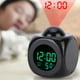 thumbnail image 1 of Reloj de proyección, reloj electrónico LCD multifuncional, reloj despertador, tecnología avanzada, 1 of 12
