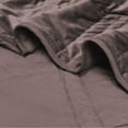 thumbnail image 6 of Home Soft Things 3 Piece Box Quilted Micromink Bedspread Set - Oatmeal- King (102" x 90"), 6 of 6