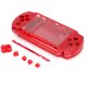 thumbnail image 3 of Carcasa de repuesto para consola de juegos de Material ABS con destornillador para consola PSP1000, color rojo, 3 of 11