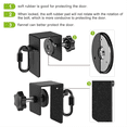thumbnail image 5 of Heavy Duty Door Anchor Attachment for Fitness Strap Resistance Bands Garage Home Gym Strength Training, 5 of 6