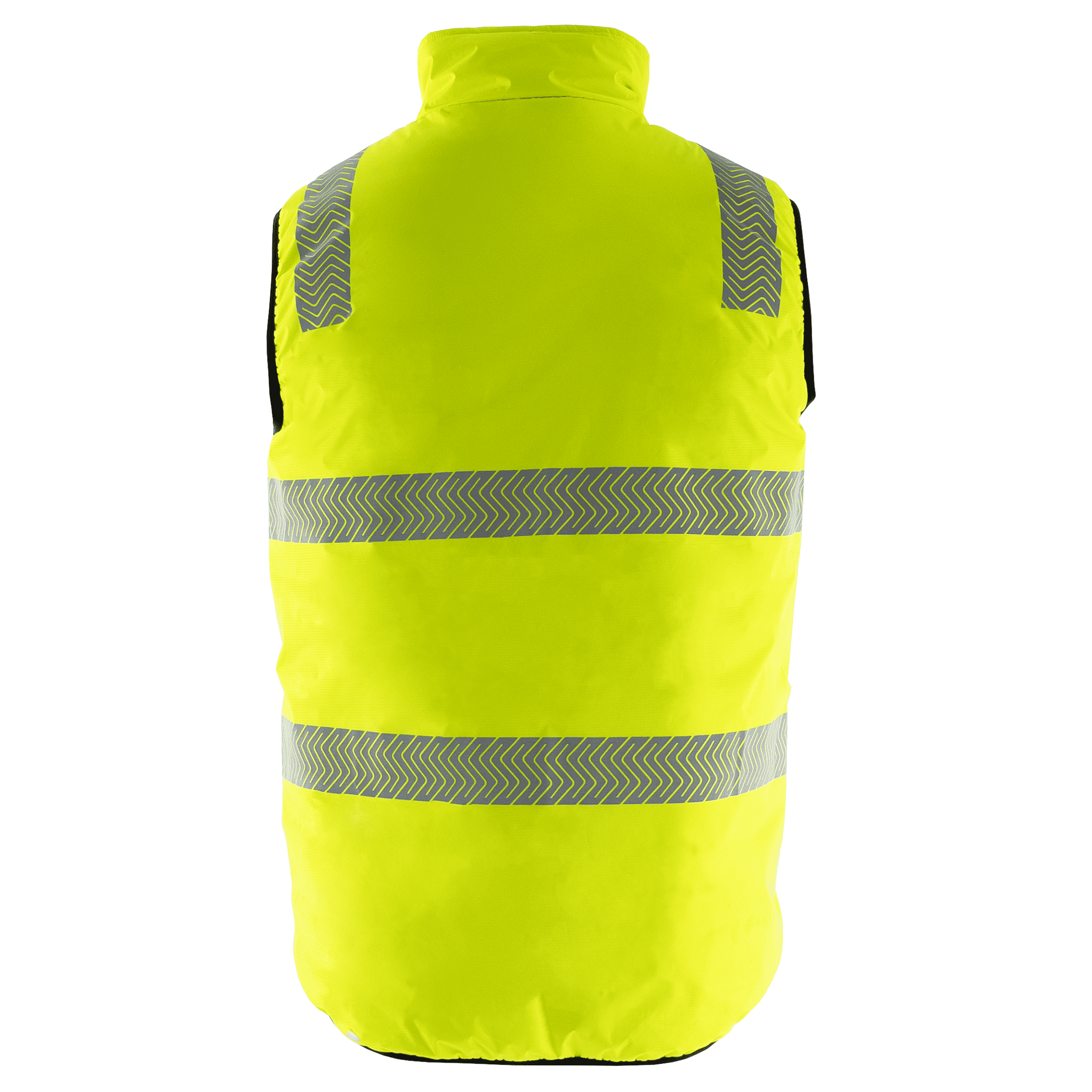JORESTECH Hi-Vis Reversible Insulated Safety Vest with Reflective Thermal Transfer Strips, VL-12 (Lime, L)