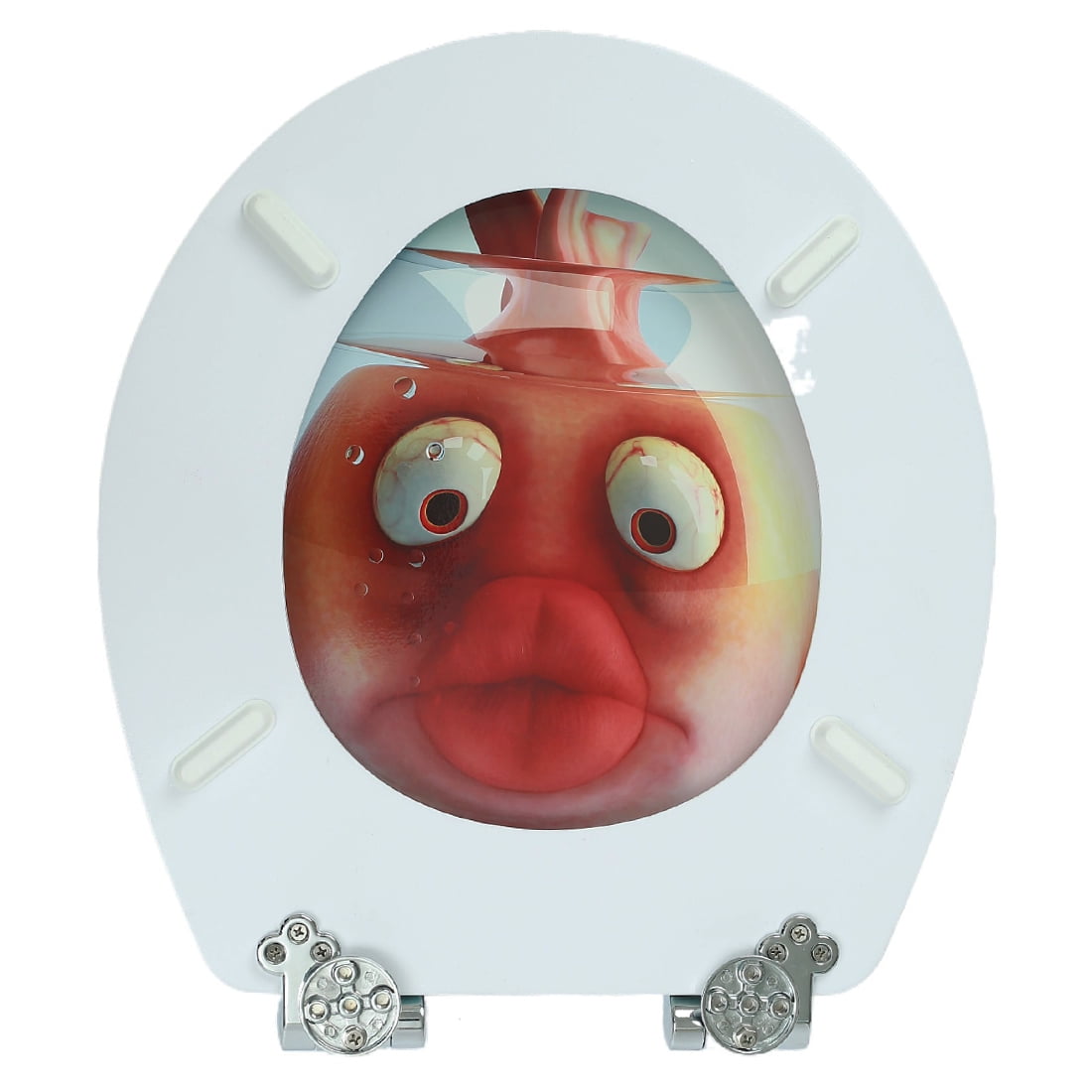 Nastarki Elongated Toilet Seat, Slow Close Wood Toilet Seats, Wooden Toilet Seats with Strong Alloy Hinges