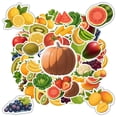 thumbnail image 6 of 35pcs Fresh Fruit Stickers Vegetable Kids Stickers Nature Graffiti Stickers for Fridge Suitcase Laptop, 6 of 9