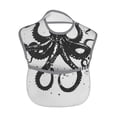 thumbnail image 2 of Kdxio Abstract Ink Octopus Bibs For Babies, Baby Bibs for Eating, Toddler Bibs, Waterproof Bibs, Feeding Bibs, for Toddlers, Boys, Girls, 2 of 8