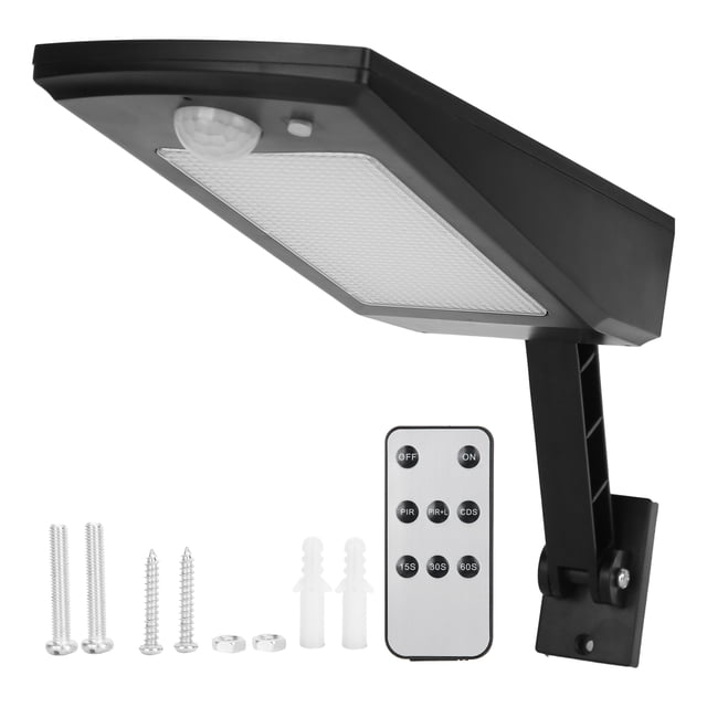 Luz de inducción, lámpara de energía solar Lámpara de pared de luz exterior de inducción diseñada con precisión Jadeshay A