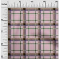 thumbnail image 1 of oneOone Polyester Lycra Fabric Tartan Check Print Sewing Fabric BTY 56 Inch Wide, 1 of 4