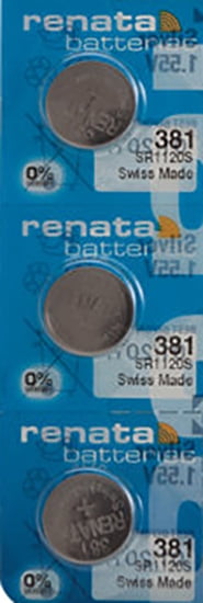 Pile Montre Maxell Oxyde D'Argent 381/SR1120SW - Remplacement Pour Montres - 1 Pièce - 8