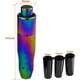 thumbnail image 4 of 2 perillas de cambio automáticas de metal para coche con botón pulsador de aleación de aluminio palanca de cambios mango largo cabeza de engranaje se adapta a la mayoría de transmisiones aut, 4 of 5