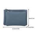 thumbnail image 3 of Danhjin A Purses New Unisex Color Double Layer Detachable Coin Purse Card Key Organizer Bag Storage Bags, 3 of 4