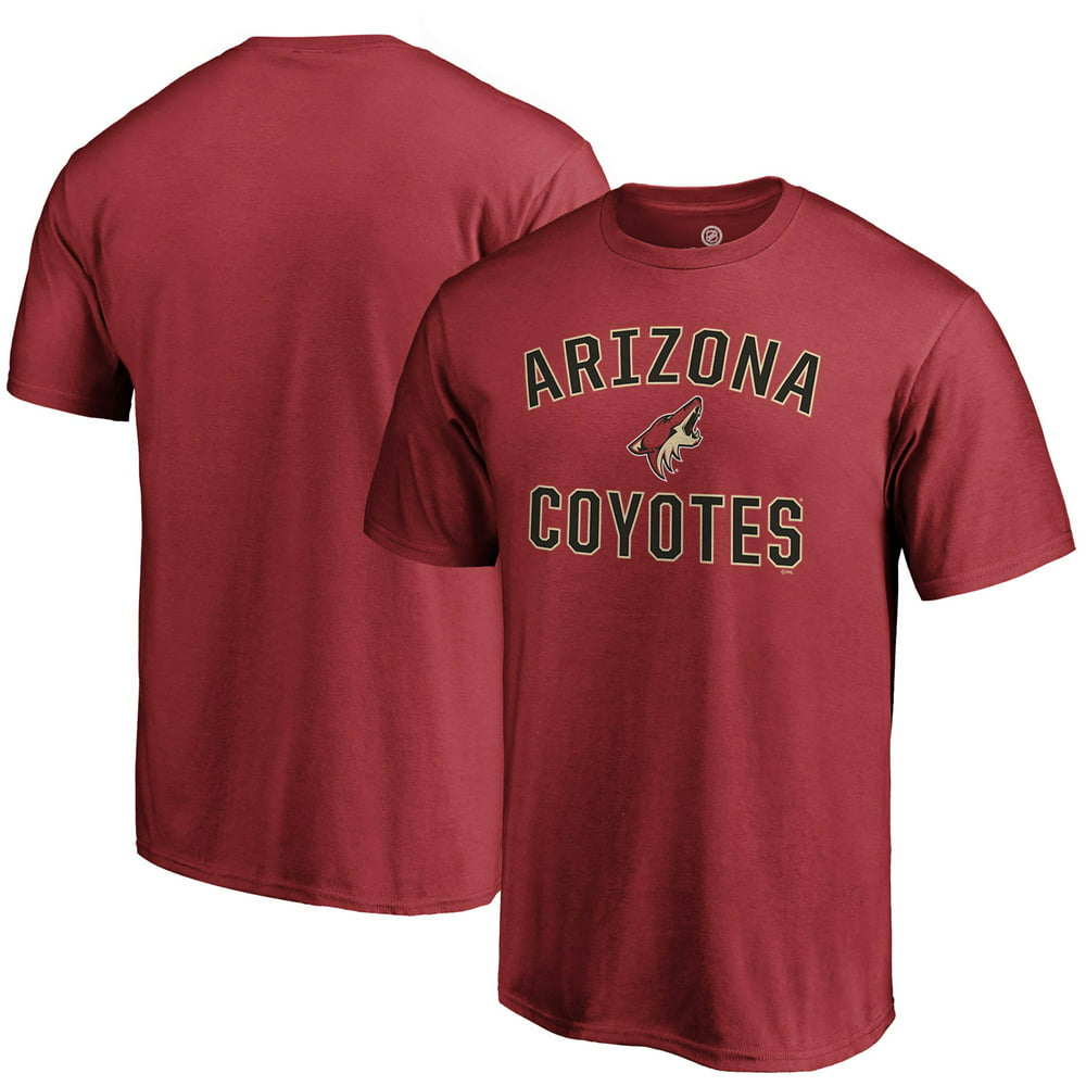 Arizona Coyotes Fanatics Branded Team Victory Arch T-Shirt - Garnet ...