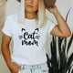 thumbnail image 2 of Camiseta holgada de cuello redondo para mujer Harajuku con estampado del Día de la madre a la moda para mujer Fridja  bn3710, 2 of 5