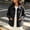 Black, variant on Women's Faux Suede Lapel Collar Button Down Shirt Jacket Loose Long Sleeve Casual Shacket Coat With Pockets Coffee 2XL