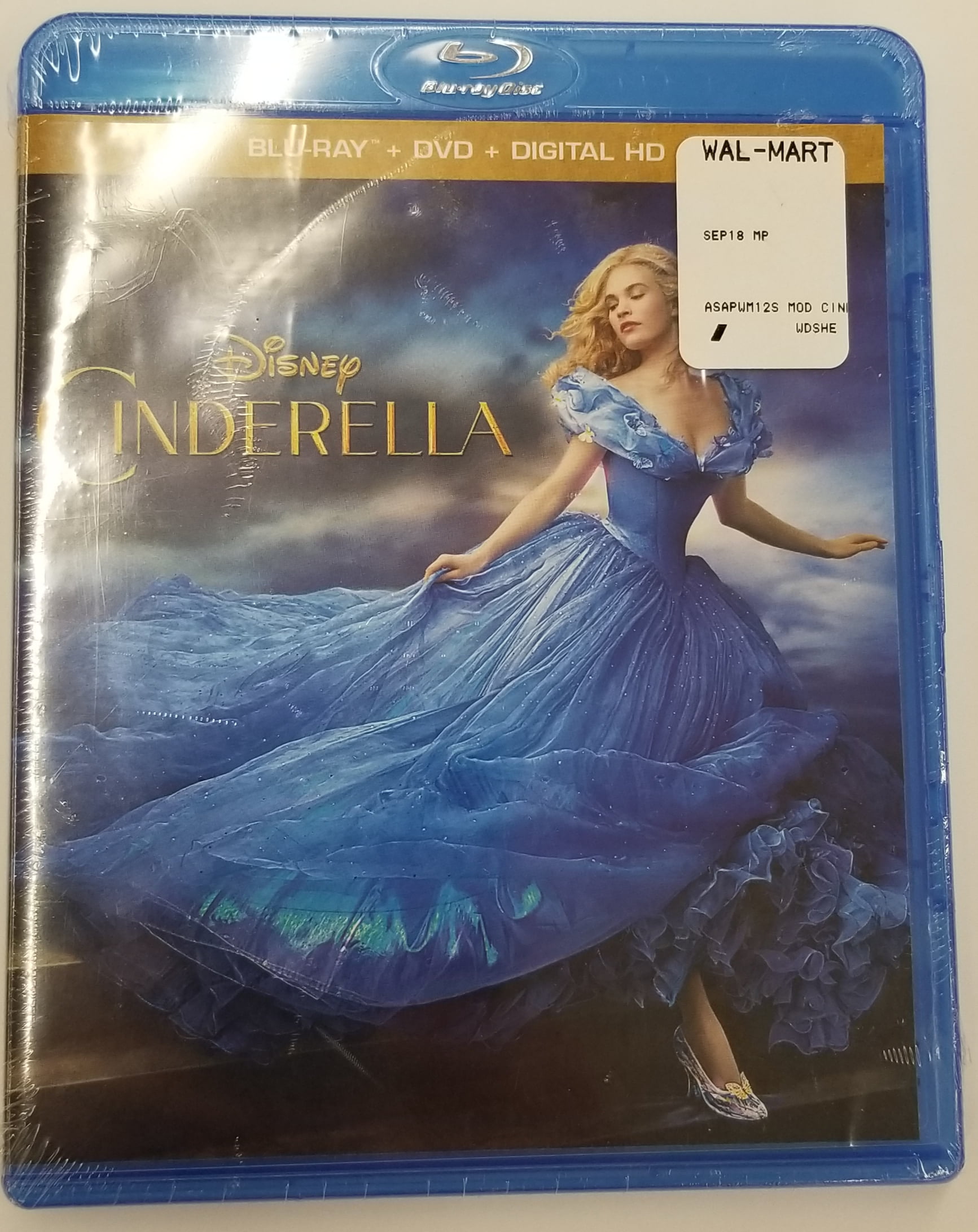 Disney Cinderella Live Action (Blu-ray) - Walmart.com - Walmart.com