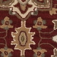thumbnail image 3 of SAFAVIEH Royalty Corine Floral Bordered Runner Rug, Red/Beige, 2'3" x 7', 3 of 4