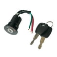 thumbnail image 4 of Cerradura de seguridad para caja de batería con 2 llaves, cerraduras de batería para motocicleta, pieza de repuesto duradera, cerradura de cilindro de , Cabeza grande DYNWAVEMX  Cerradura de seguridad, 4 of 8