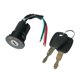 thumbnail image 4 of Cerradura de seguridad para caja de batería con 2 llaves, cerraduras de batería para motocicleta, pieza de repuesto duradera, cerradura de cilindro de , Cabeza grande DYNWAVEMX  Cerradura de seguridad, 4 of 8