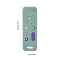 thumbnail image 3 of Wmkox8yii Silicone Baby Teething Toys,Remote Control Shape Teething Toys for Babies 3-12Months, Baby Silicone Chew Toys,Silica Soft Textured Teether Chew Toys Sensory Toys, 3 of 9