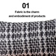 thumbnail image 3 of Rectangular tassel geometric woven pillow cover suitable for many places, 3 of 6