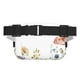 thumbnail image 3 of Fotbe Watercolor Floral Cangurera Cuadrada con Estampado de Doble Capa, Bolsa de Cintura Ajustable Mini para Hombres y Mujeres, 3 of 9