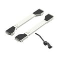 thumbnail image 2 of yotijay Extendable Furniture Appliances Rollers Fridge Stand Mobile Wheels Multifunction White, 2 of 9