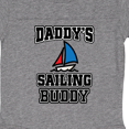 thumbnail image 3 of Inktastic Daddy Sailing Buddy Sailboat Boys or Girls Baby Bodysuit, 3 of 4