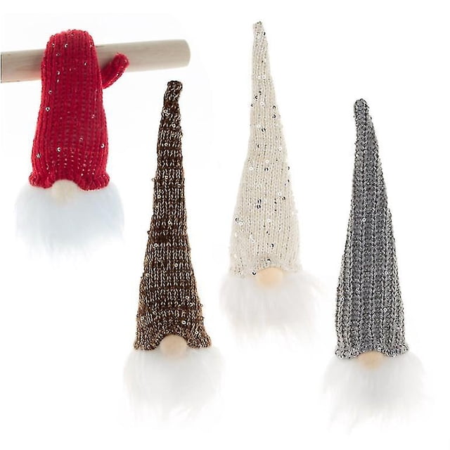 Decoraciones navideñas, gnomos brillantes de Navidad, decoración de mesa de felpa, regalo de cumpleaños para familia, colgantes de árbol de Navidad, vacaciones