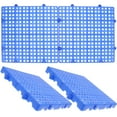 thumbnail image 4 of 4pcs Plastic Outdoor Patio Flooring Interlocking Patio Tiles Interlocking Outdoor Tiles, 4 of 8