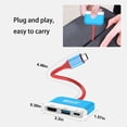 thumbnail image 7 of Switch Dock for Nintendo Switch/OLED Switch,3-in-1 Mini Switch TV Dock with 4K HDMI USB 3.0 Port USB C PD 100W Charging,Travel Portable Dock for Switch, 7 of 7