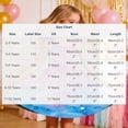 thumbnail image 3 of Auroural Girls Dresses Size 7-8 Toddler Girls Cute Flower Print Sleeveless Straps Dress Casual Dresses with Pocket Tiered Sundress, 3 of 8