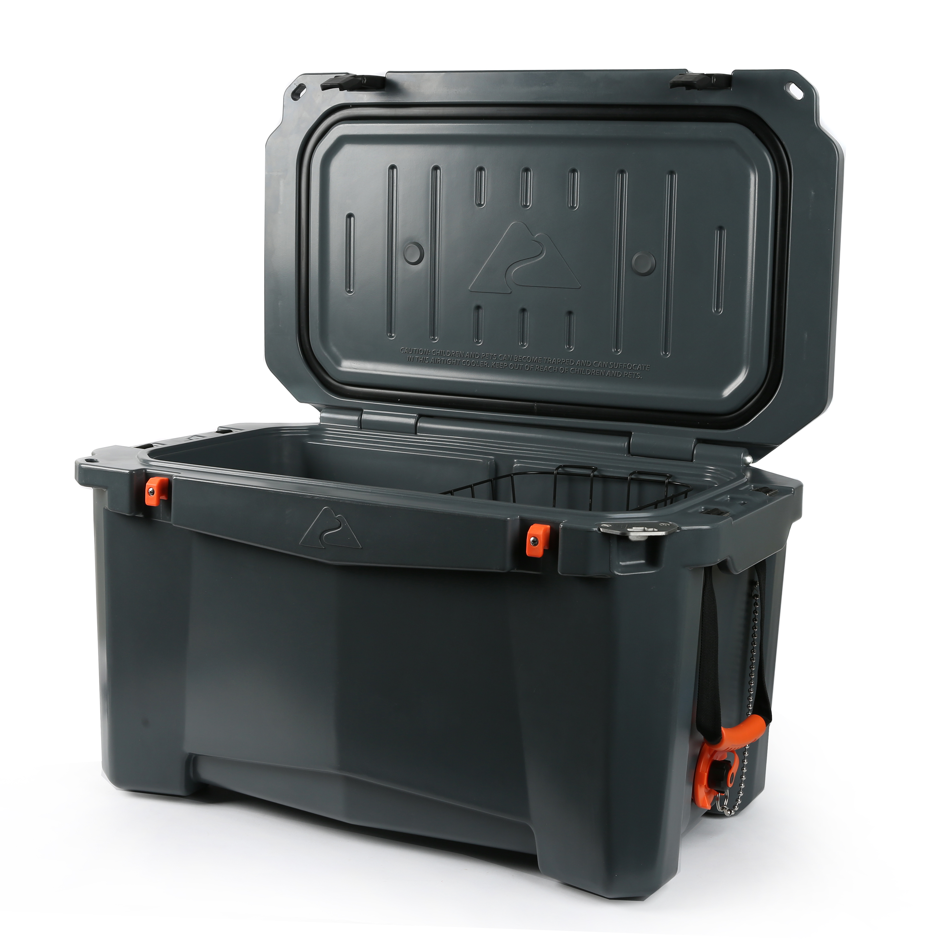 Ozark Trail 52 Quart High Performance Hard Sided Chest Cooler, Gray - image 4 of 11