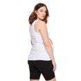 thumbnail image 3 of Paisley Sky Maternity Snap Henley Tank, 3 of 6