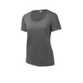 thumbnail image 3 of Sport-Tek Ladies Posi-UV Pro Scoop Neck Tee. LST420, 3 of 4