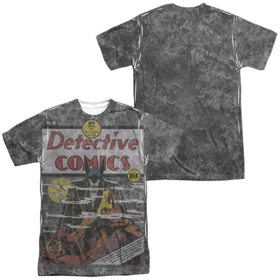 Dc Detective #31 Cover Unisex Adult Sublimated Costume T Shirt (Front/Back), 2X-Large Multicolor